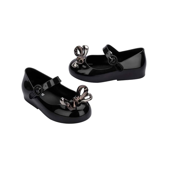 Sweet Love Glam Ballet Flats in Black - Image 2