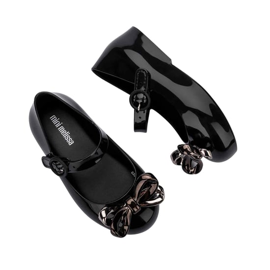 Sweet Love Glam Ballet Flats in Black - Image 3
