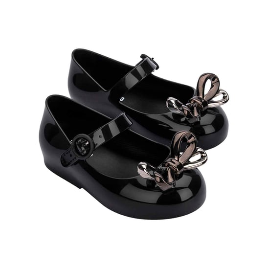 Sweet Love Glam Ballet Flats in Black - Image 4