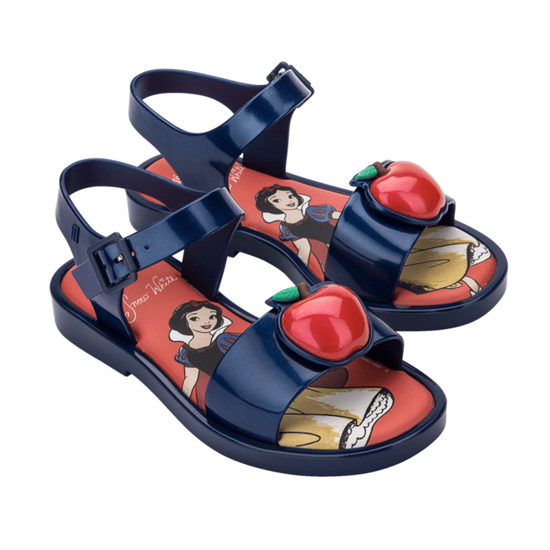 Ultragirl Sweet XII Sandals in Metallic Blue / Red - Image 4