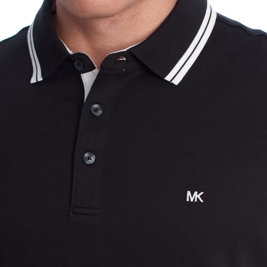 Herren-Poloshirt aus Baumwolle mit kurzen Ärmeln OF15FY220B - Image 2