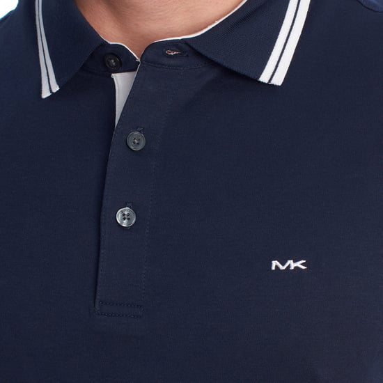 Herren-Poloshirt aus Baumwolle mit kurzen Ärmeln OF15FY220B - Image 2