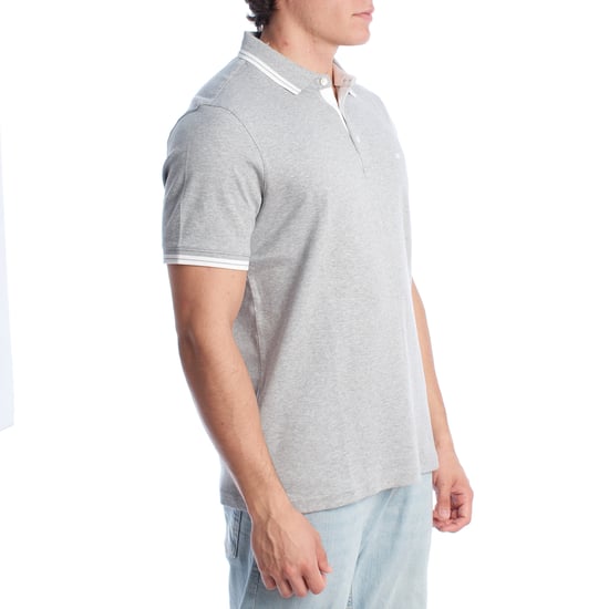 Herren-Poloshirt aus Baumwolle mit kurzen Ärmeln OF15FY220B - Image 3