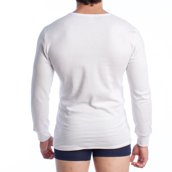 Herr långärmad bomullstermo-T-shirt A0258 - Image 3