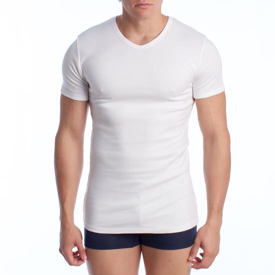 Men's Short Sleeve Cotton Thermal T-Shirt A0255 - Image 1