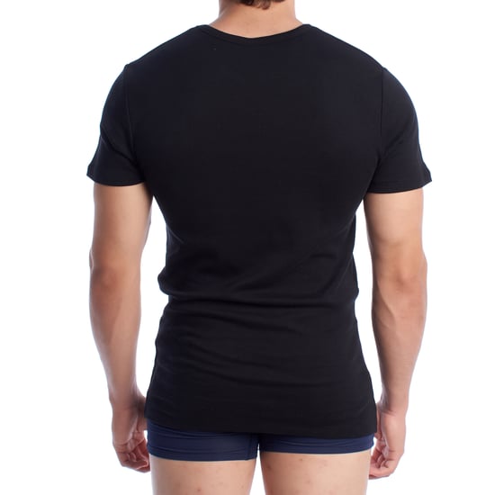 Herr kortärmad bomullstermo-T-shirt A0256 - Image 4