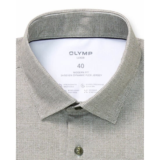 Olymp Luxor 24/7 modern fit dress shirt - Image 3