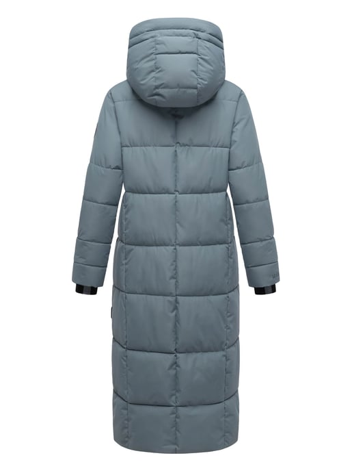 Marikoo women’s quilted coat Firella with hood & two-way zipper - Image 3