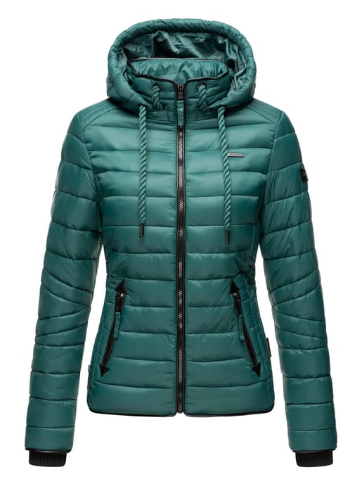 Navahoo Dames Gewatteerde Jas Lulana – Licht, Trendy & Afneembare Capuchon - Image 2