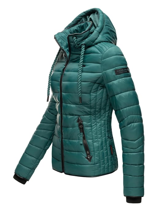 Navahoo Dames Gewatteerde Jas Lulana – Licht, Trendy & Afneembare Capuchon - Image 3