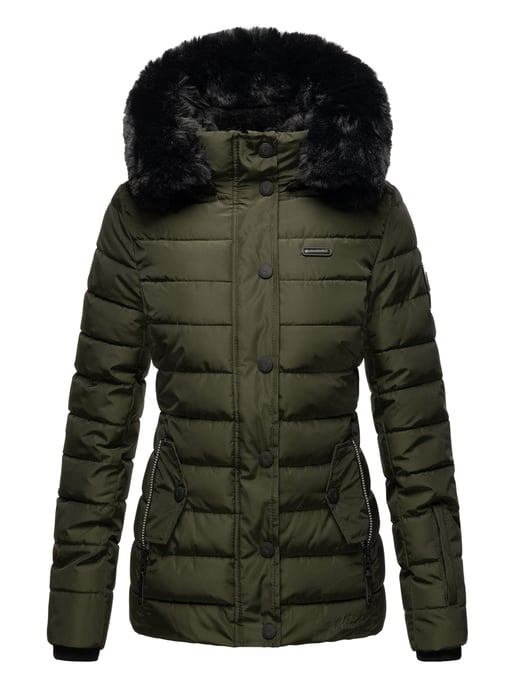 Navahoo Dames Gewatteerde Winterjas Milianaa – Warm, Gezellig & Weerbestendig met Capuchon - Image 2