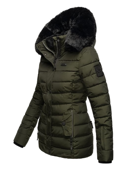Navahoo Dames Gewatteerde Winterjas Milianaa – Warm, Gezellig & Weerbestendig met Capuchon - Image 3