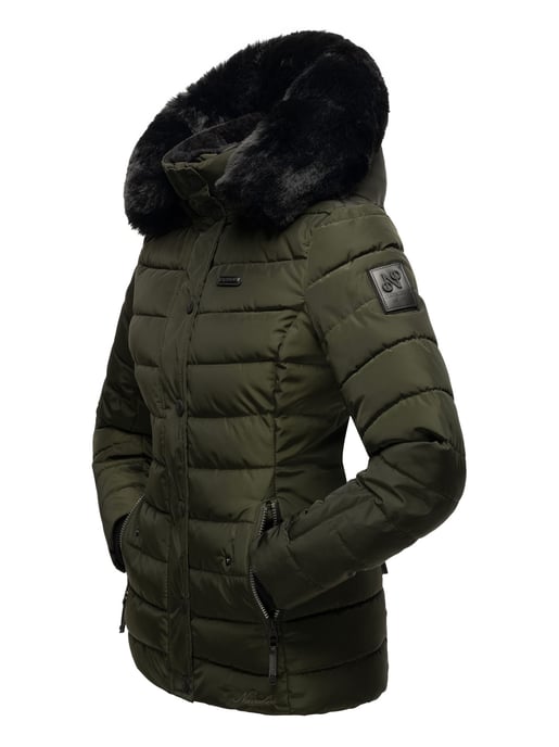 Navahoo Dames Gewatteerde Winterjas Milianaa – Warm, Gezellig & Weerbestendig met Capuchon - Image 4