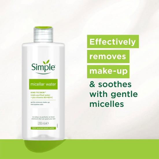 Simple 2x Sensitive Skin Experts Kind to Skin Micellar Cleansing Water,200ml - Image 4
