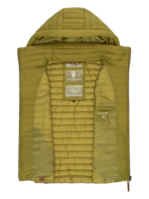 Navahoo Dames Gewatteerde Bodywarmer Shadaa – Lichte Weste met Afneembare Capuchon - Image 5