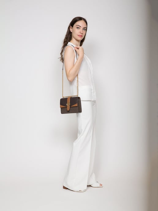 Michael Kors Greenwich Small Flap Crossbody Bag - Image 3