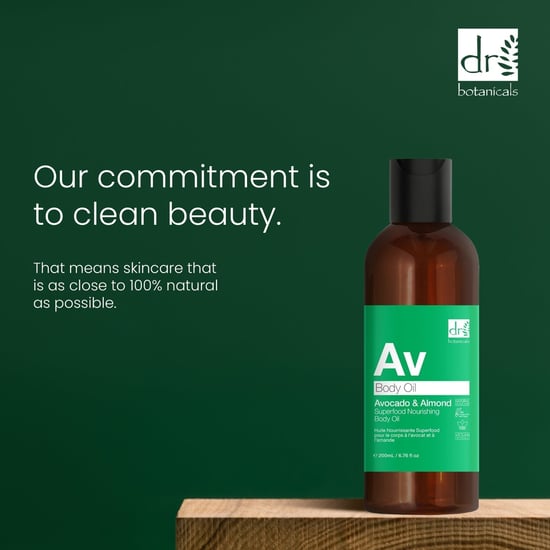 Dr Botanicals Avocado & Amandel Superfood Voedende Bodyolie 200ml - Image 2