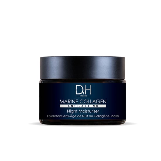 Dr H Marine Collagen Night Moisturiser 60ml - Image 1