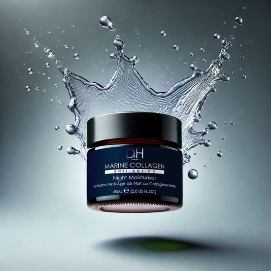 Dr H Marine Collagen Night Moisturiser 60ml - Image 5