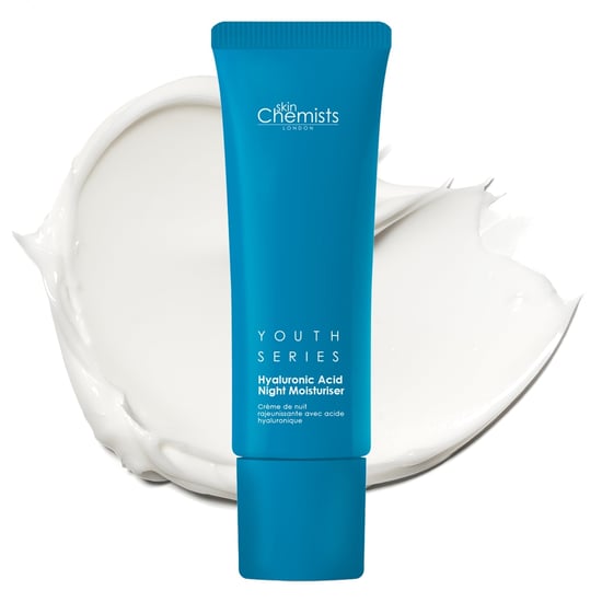 skinChemists Jeugdserie 1% Hyaluronzuur Nachtcrème 50ml x 2 Duo-pakket - Image 3
