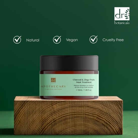 Dr Botanicals Houtskool & Sprankelende Vruchten Behandeling Masker 50ml - Image 4