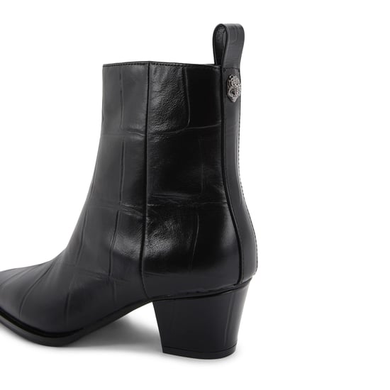 Kurt Geiger London Leather Mini Eagle Ankle Boots - Image 3