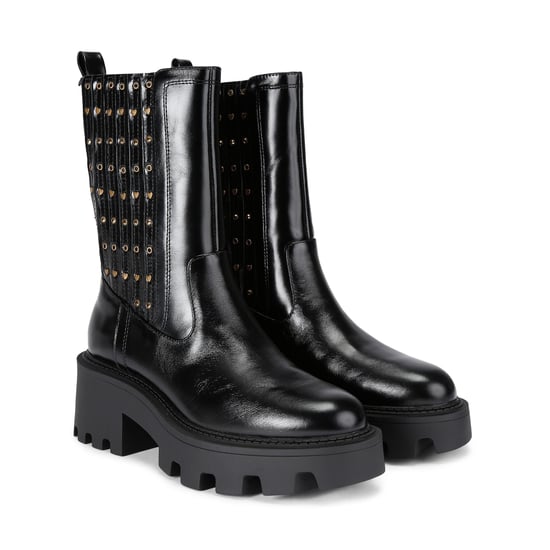 Kurt Geiger London Leather Stud Chelsea Ankle Boots - Image 2