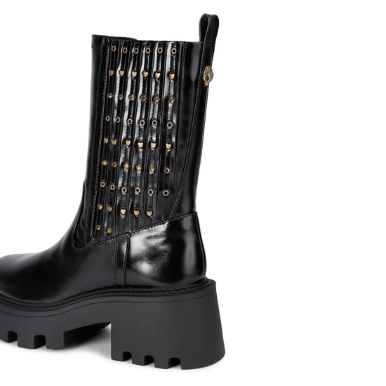 Kurt Geiger London Leather Stud Chelsea Ankle Boots - Image 3