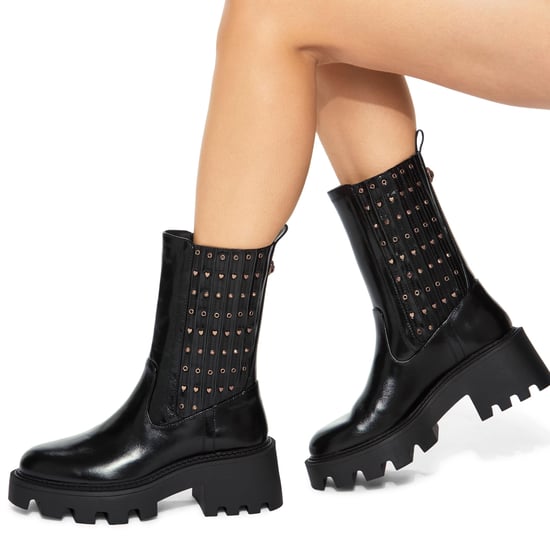 Kurt Geiger London Leather Stud Chelsea Ankle Boots - Image 5