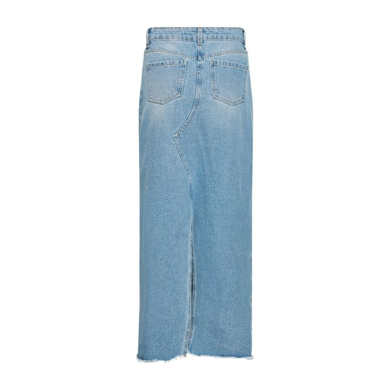 Rory Denim Skirt in Light Blue - Image 2