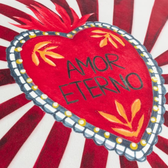 furn. Amor Eterno Velvet Piped Polyester Filled Cushion - Image 5