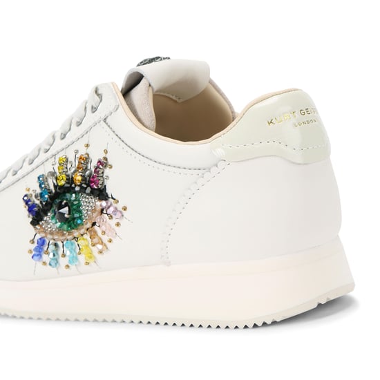 Kurt Geiger London Leather Islington Pump Eye Sneakers - Image 3