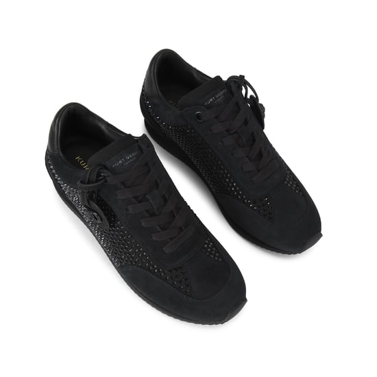 Kurt Geiger London Suede Fabric Chelsea Crystal Tag Dr Sneakers - Image 2