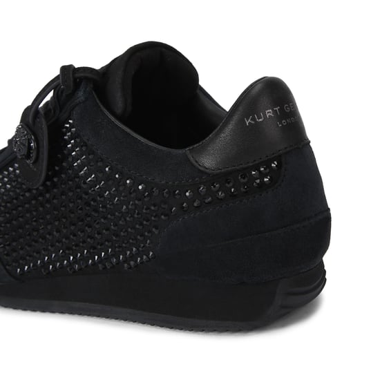 Kurt Geiger London Suede Fabric Chelsea Crystal Tag Dr Sneakers - Image 3