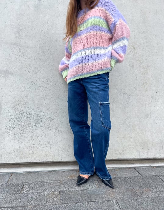 Rory Cargo Jeans in donkerblauw - Image 3