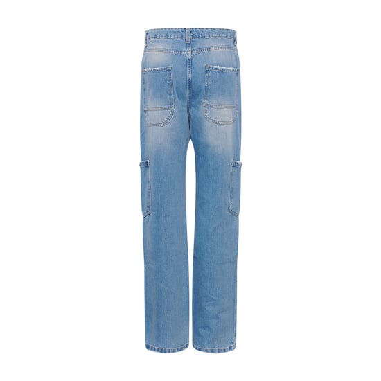 Rory Cargo Jeans in lichtblauw - Image 2