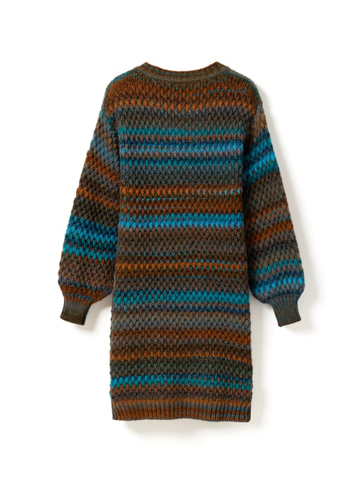 Gio Knit Cardigan in Turquoise - Image 2