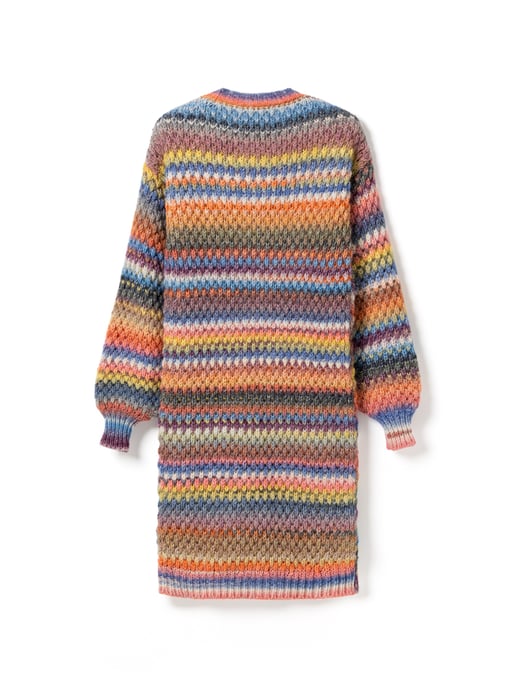 Gio gebreide cardigan in veelkleurig - Image 2