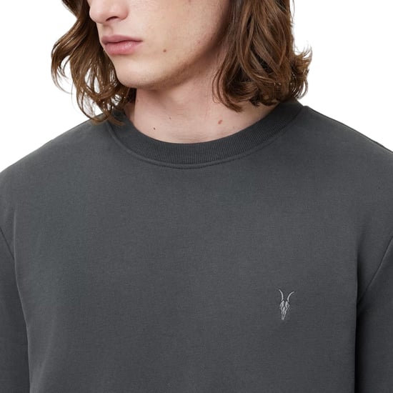 ALL SAINTS Reven Mens Sweatshirts Crew Neck Casual Cotton Pullover Winter Jumper - Image 3