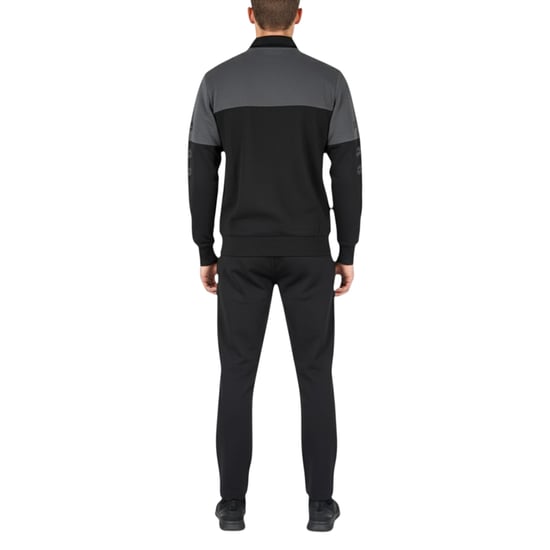 Lotto Mens Leisure Dual Tracksuit Black 218339-1CL - Image 2