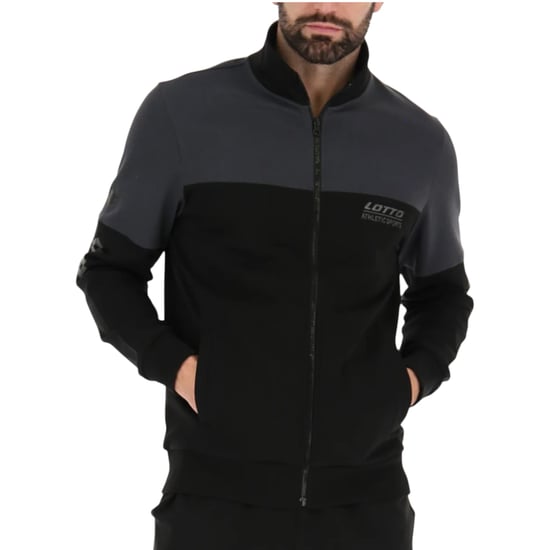 Lotto Mens Leisure Dual Tracksuit Black 218339-1CL - Image 3