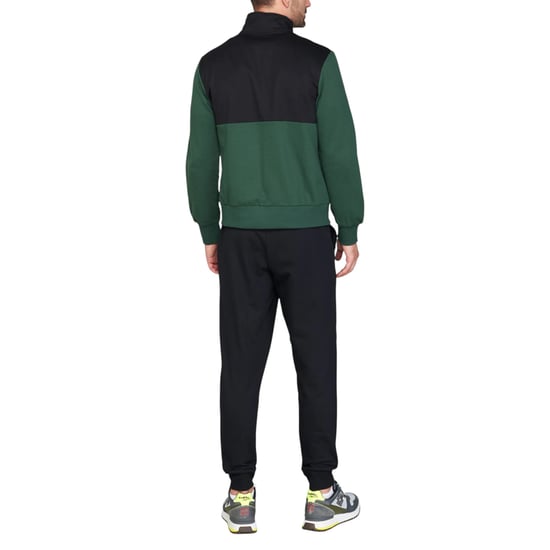 Lotto Triple V Men's Tracksuit 216887 8HK Green-Black - Image 5