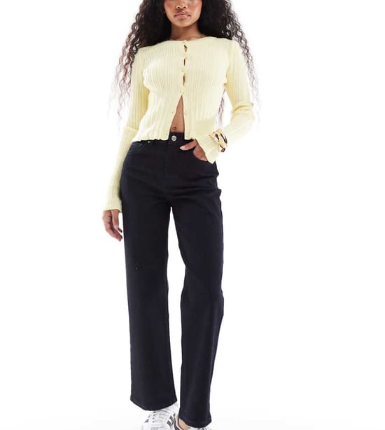 Miss Selfridge petite straight leg jean in indigo wash - Image 1