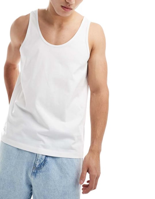 ASOS DESIGN essentials – 3-pack muscle fit-linnen i flera färger - Image 2