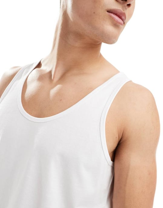 ASOS DESIGN essentials – 3-pack muscle fit-linnen i flera färger - Image 3