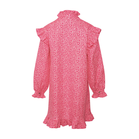 Reno Ruby Ruffle Klänning i Ljus Rosa - Image 2
