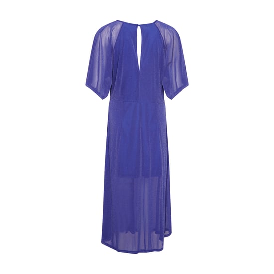 Vienna Midi-jurk in donkerblauw - Image 2