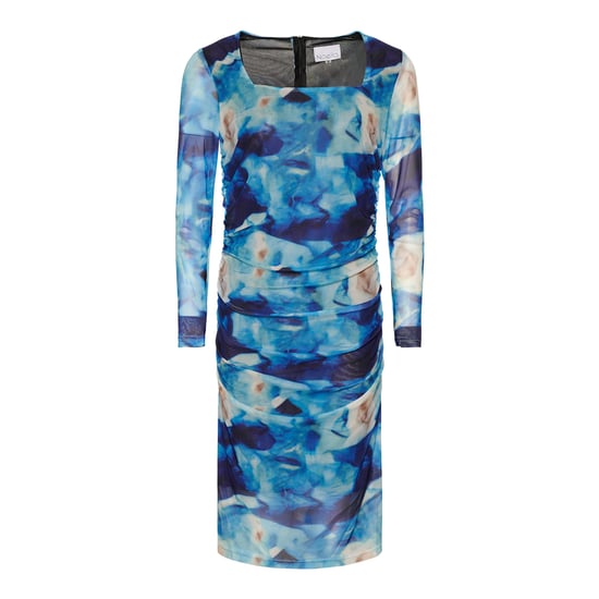 Polly-jurk in blauwe mix - Image 1