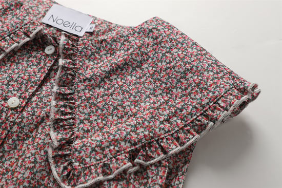 Cilla Jurk Katoenen Poplin in Roze - Image 3
