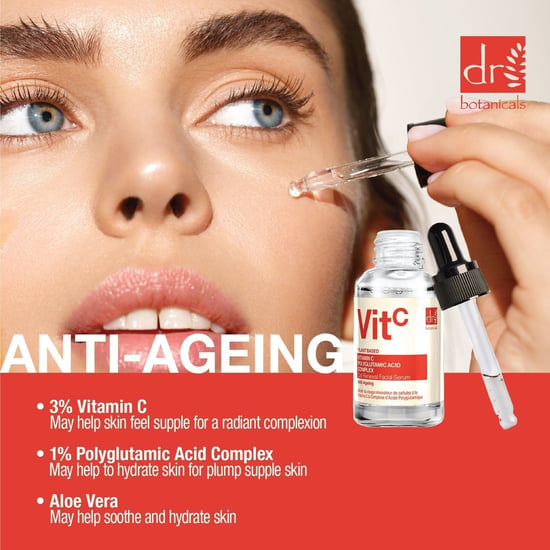 Dr Botanicals Vitamine C 3% & Polyglutaminezuurcomplex 1% & Verhelderend Gezichtserum 30ml - Image 3